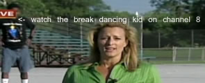 Maybe He's Auditioning For "So You Think You Can Dance?"